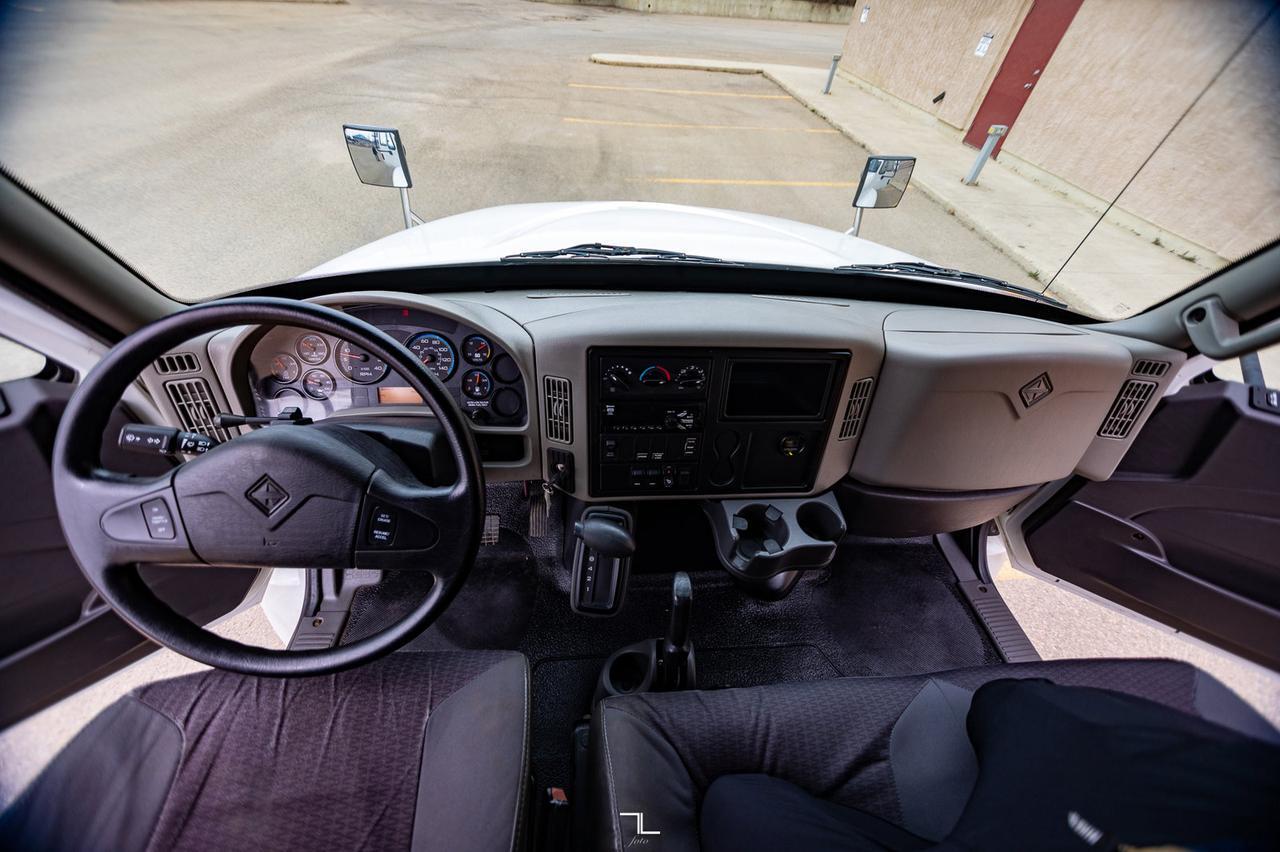 2018 International 4300 Day Cab Roll Off Tilt Flat Deck Diesel Red Deer AB