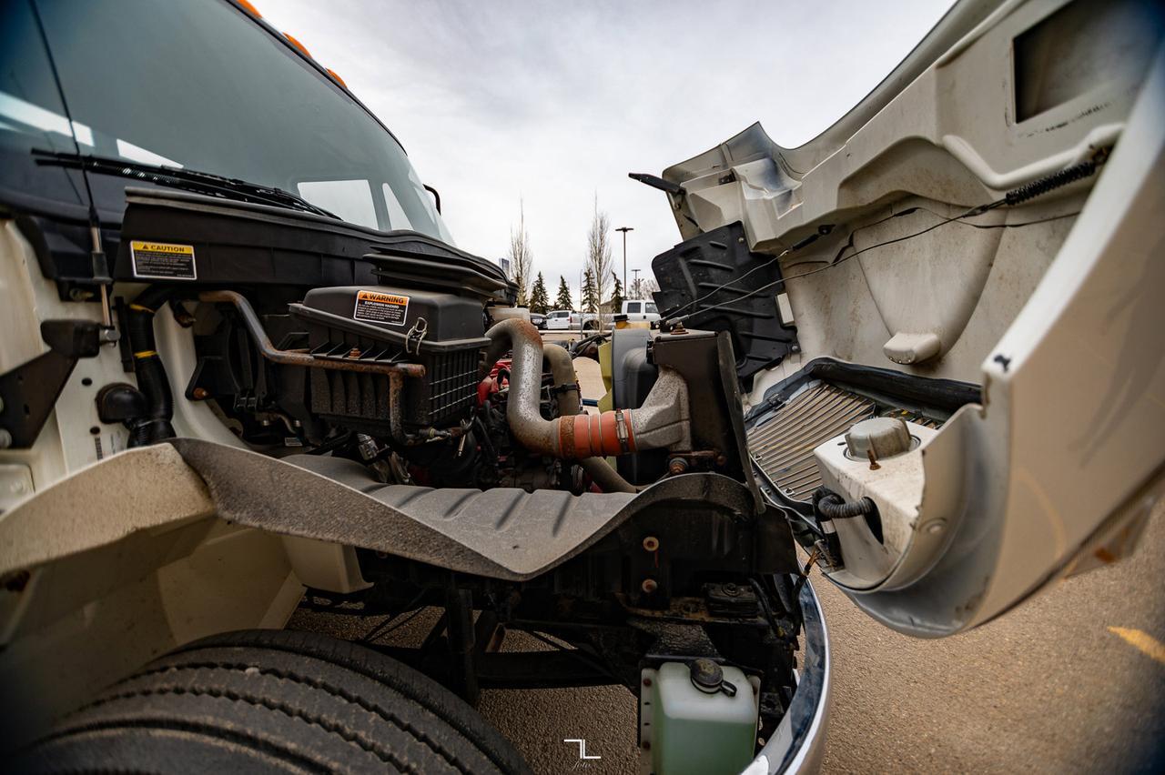 2018 International 4300 Day Cab Roll Off Tilt Flat Deck Diesel Red Deer AB