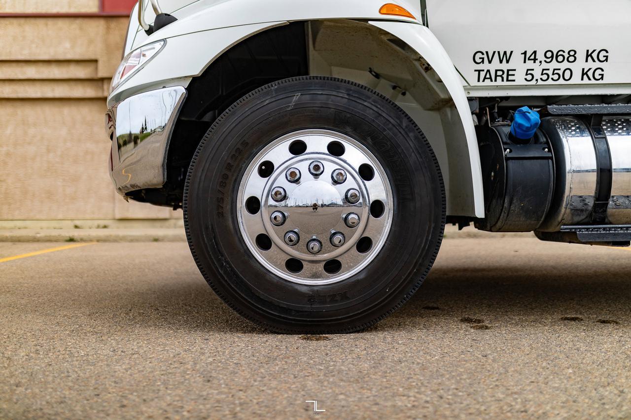 2018 International 4300 Day Cab Roll Off Tilt Flat Deck Diesel Red Deer AB