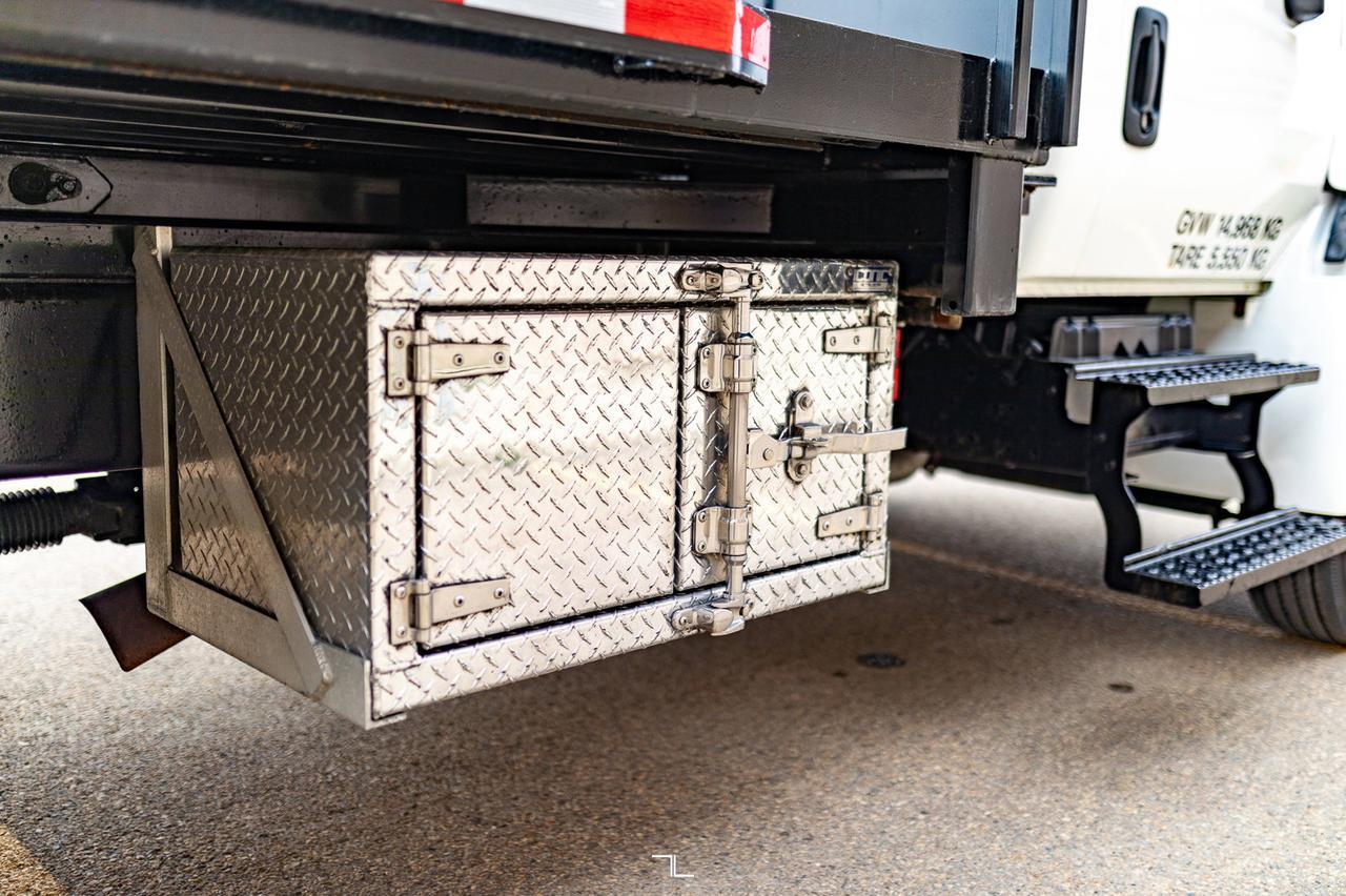 2018 International 4300 Day Cab Roll Off Tilt Flat Deck Diesel Red Deer AB