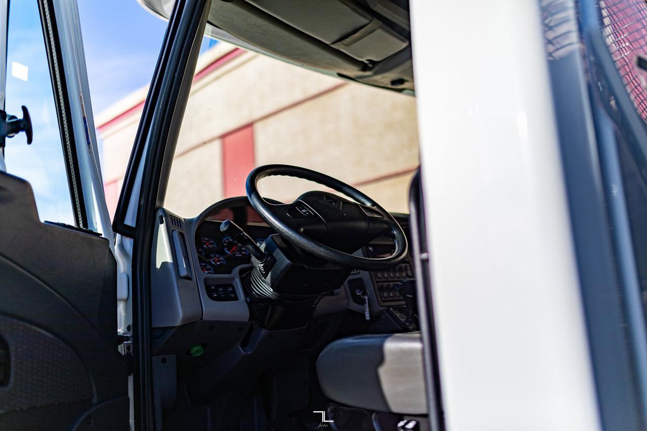 2018 International 4300 Day Cab Tilt Deck Diesel Winch Red Deer AB
