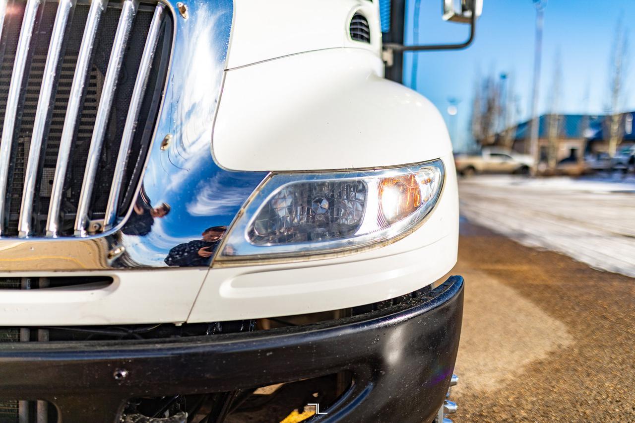 2018 International 4300 Day Cab Tilt Deck Diesel Winch Red Deer AB