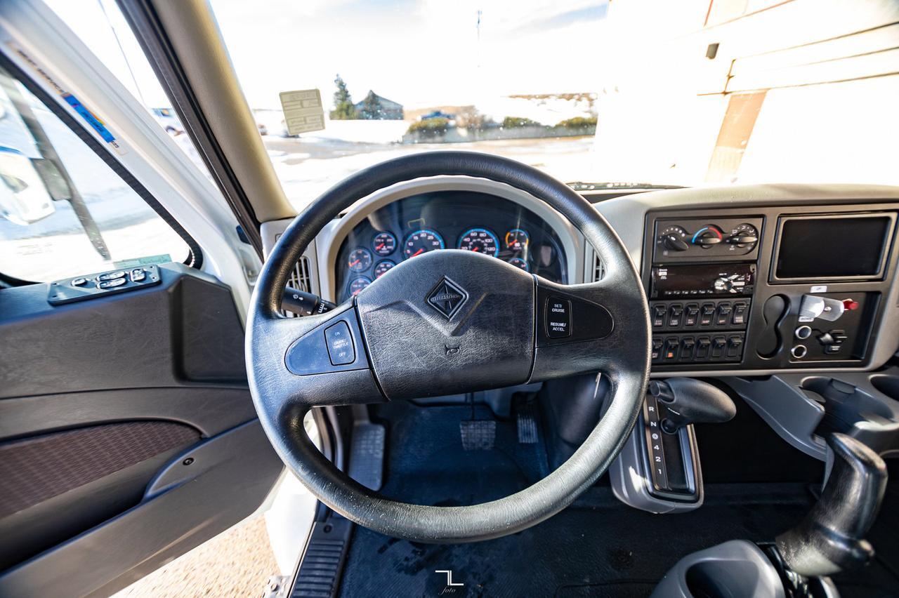 2018 International 4300 Day Cab Tilt Deck Diesel Winch Red Deer AB