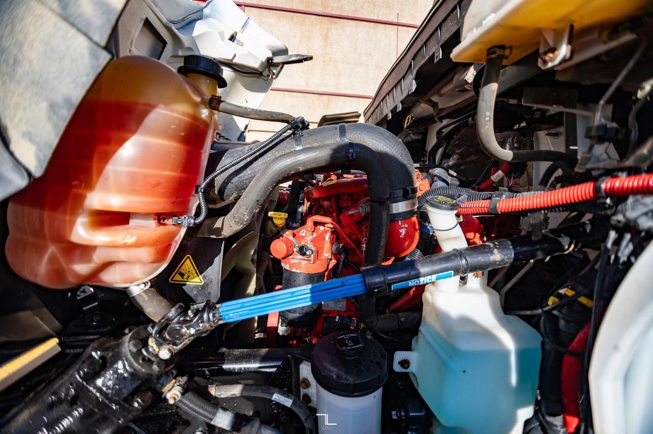 2018 International 4300 Day Cab Tilt Deck Diesel Winch Red Deer AB