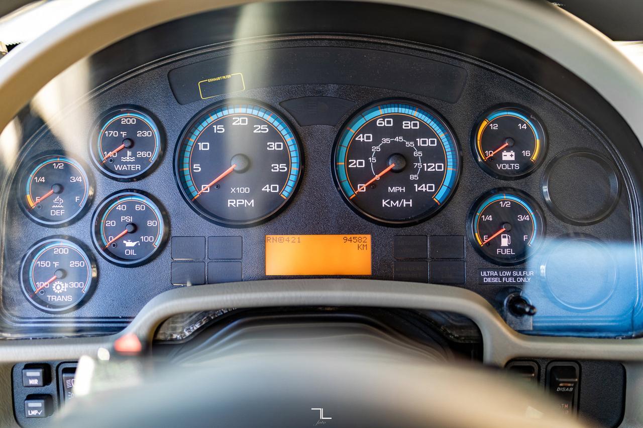 2018 International 4300 Day Cab Tilt Deck Diesel Winch Red Deer AB