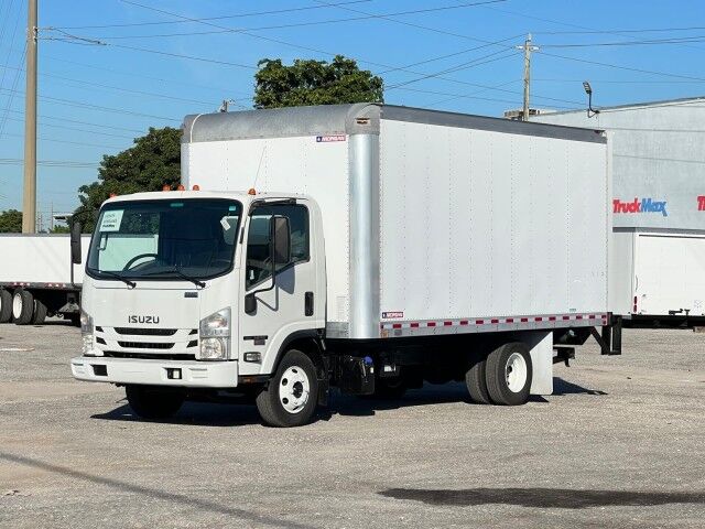 2018 Isuzu NPR 16&apos; Dry Box Truck with 2,000 lbs. Lift Gate