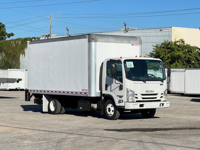 2018 Isuzu NPR 16&apos; Dry Box Truck with 2,000 lbs. Lift Gate Miami FL