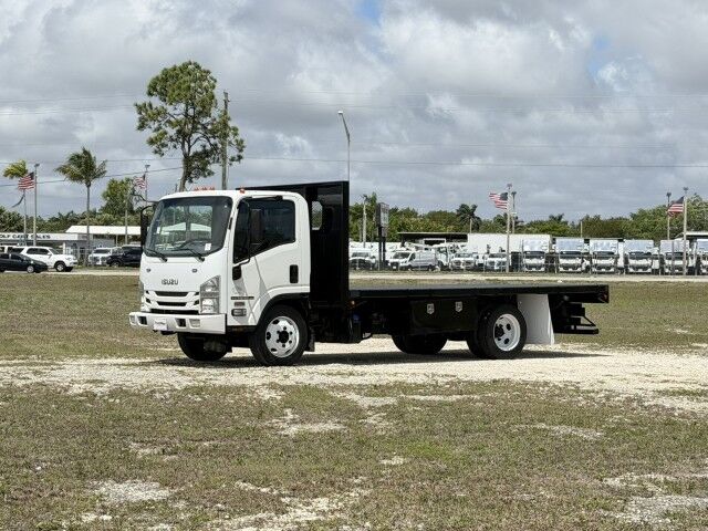 2018 Isuzu NPR-XD 16' Steel Flatbed Truck