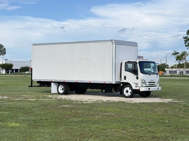 2018 Isuzu NRR 24' Dry Box Truck with Aluminum Ramp