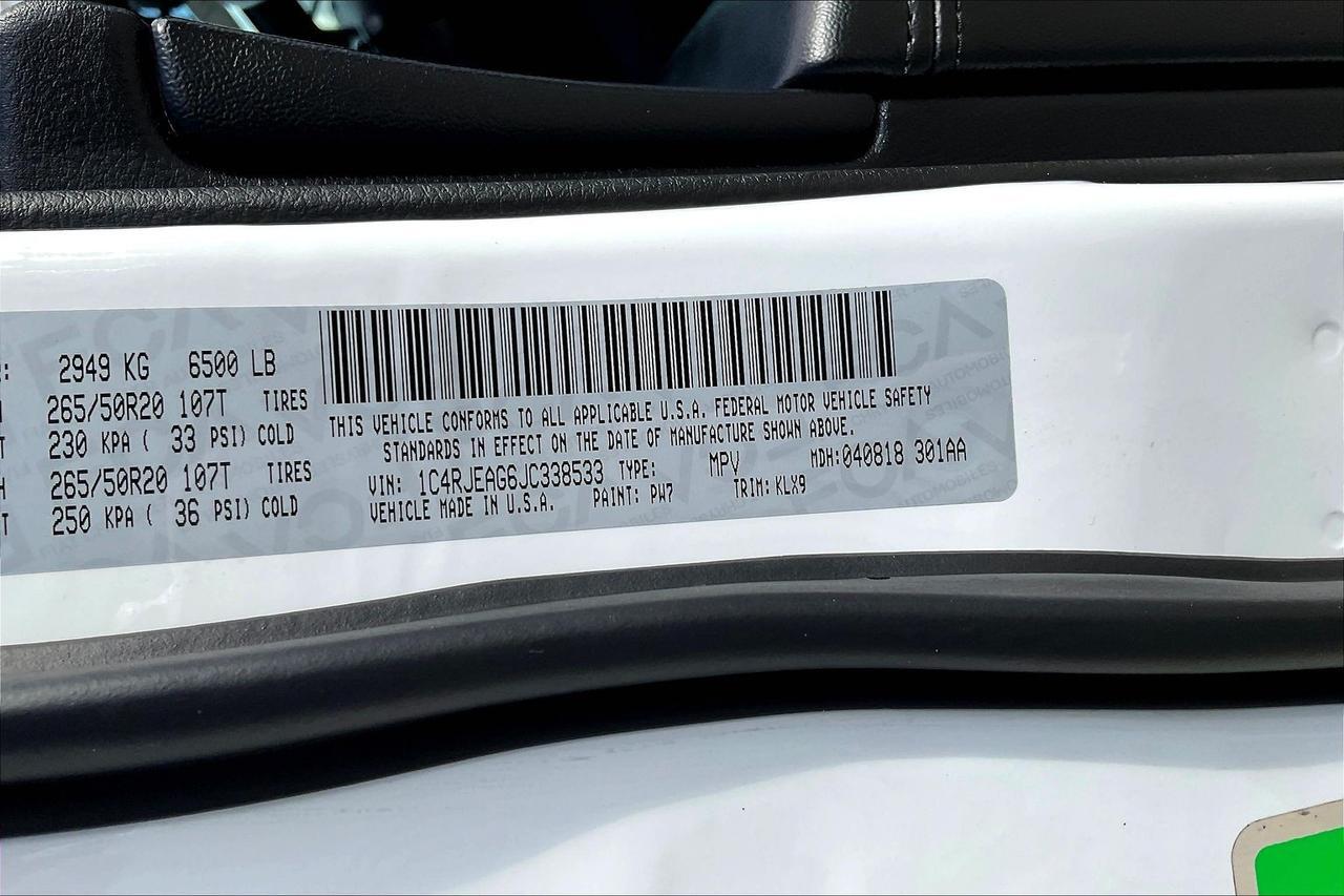2018 JEEP GRAND CHEROKEE LAREDO Houston TX