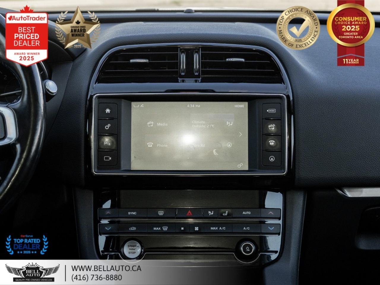 2018 Jaguar F-PACE Prestige |  NAVI | B.CAM | MERIDIAN | PANO | NOACCIDENT Toronto ON