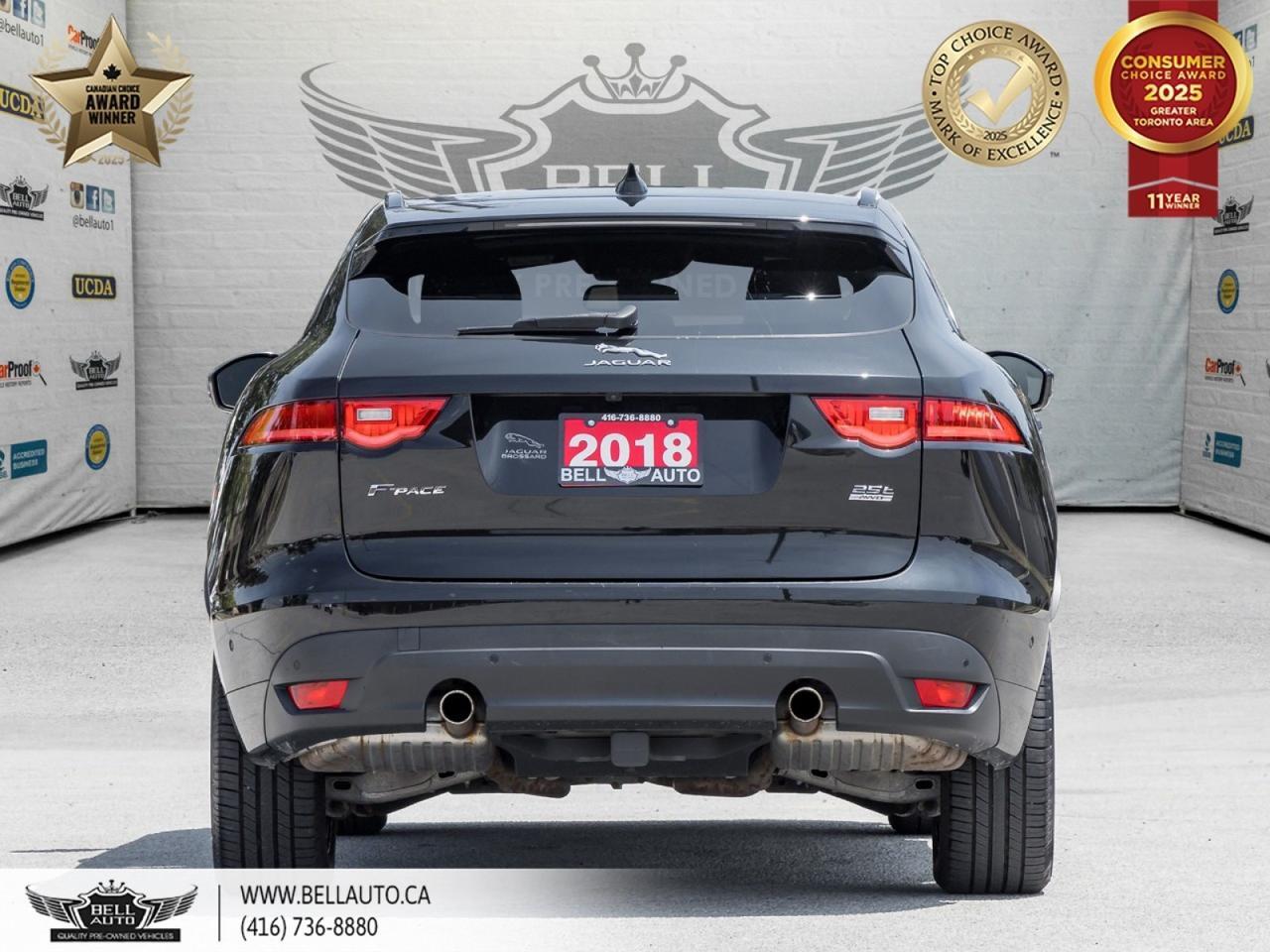 2018 Jaguar F-PACE R-Sport | 20"GLOSS BLACK WHEELS | PANORAMIC ROOF | MERIDIAN SOUND | POWER & MEMORY SEATS | BACKUPCAM Toronto ON