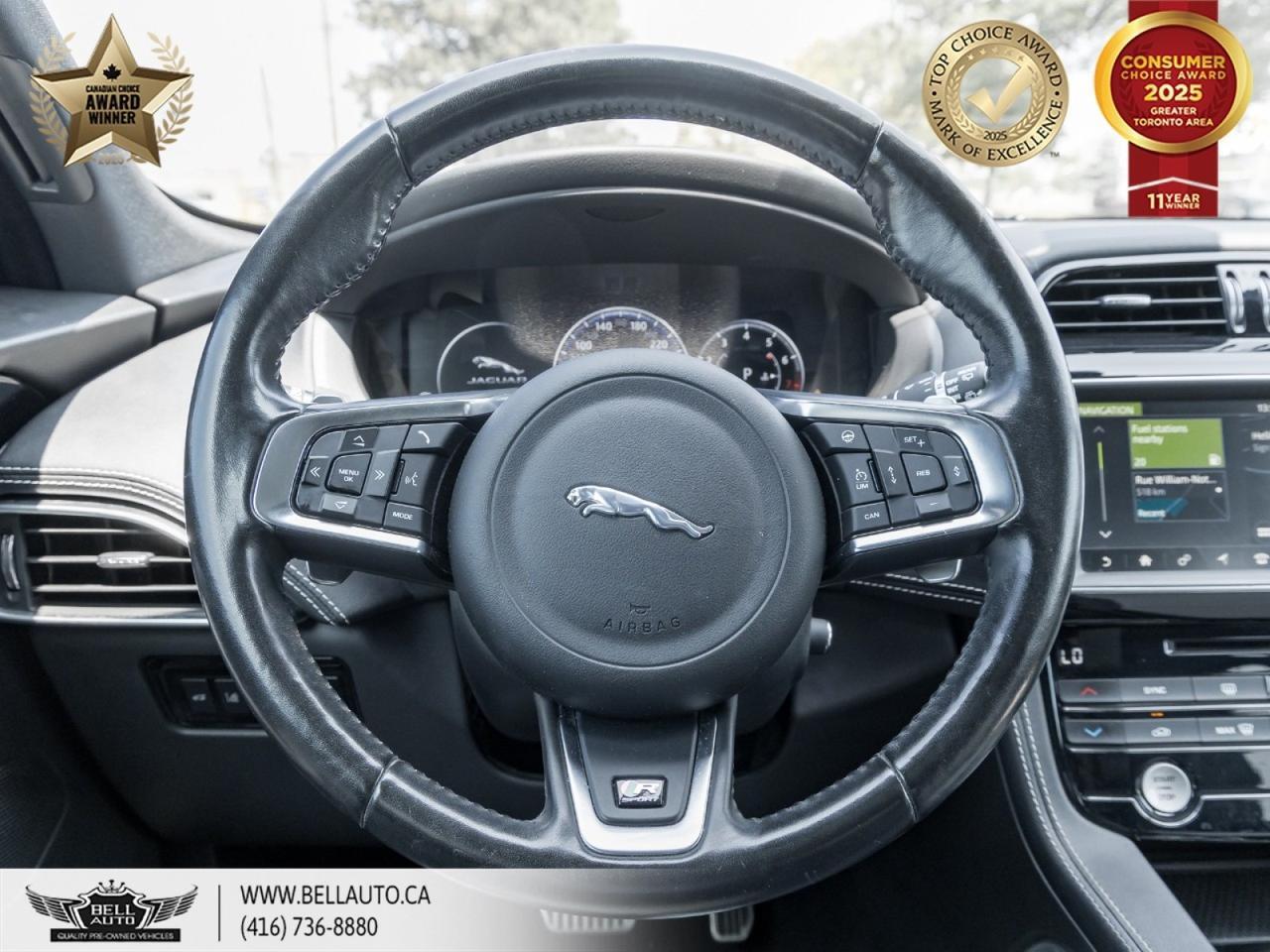 2018 Jaguar F-PACE R-Sport | 20"GLOSS BLACK WHEELS | PANORAMIC ROOF | MERIDIAN SOUND | POWER & MEMORY SEATS | BACKUPCAM Toronto ON