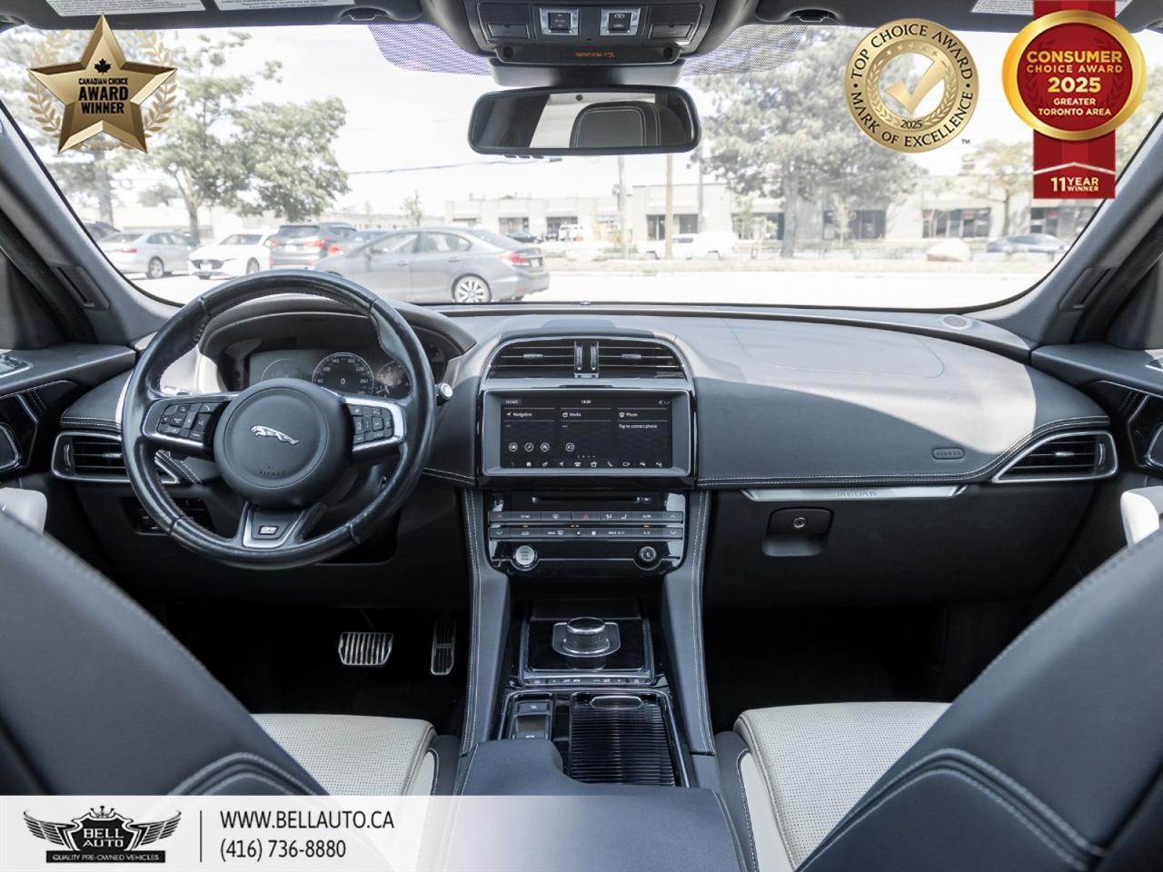 2018 Jaguar F-PACE R-Sport | 20"GLOSS BLACK WHEELS | PANORAMIC ROOF | MERIDIAN SOUND | POWER & MEMORY SEATS | BACKUPCAM Toronto ON