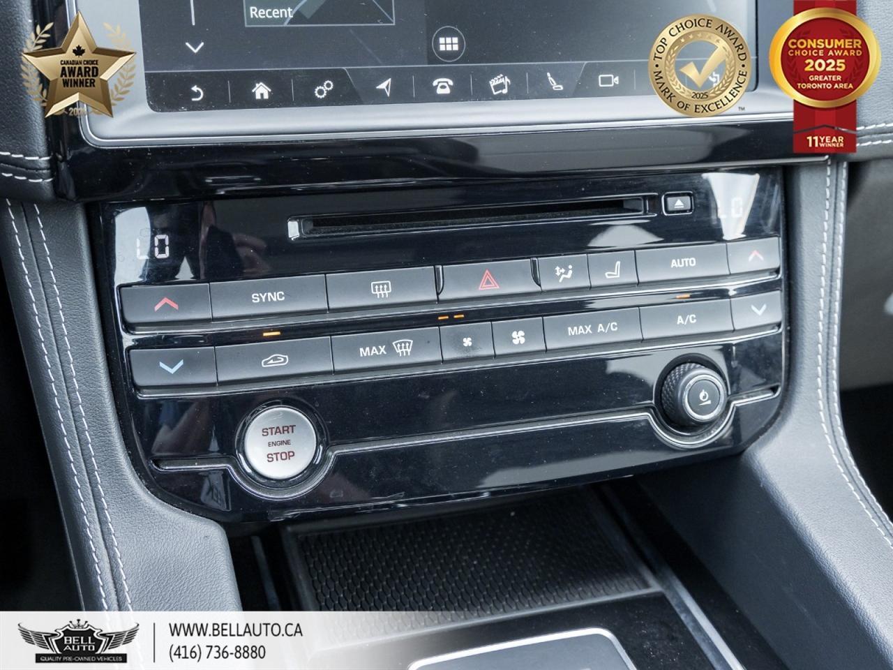 2018 Jaguar F-PACE R-Sport | 20"GLOSS BLACK WHEELS | PANORAMIC ROOF | MERIDIAN SOUND | POWER & MEMORY SEATS | BACKUPCAM Toronto ON