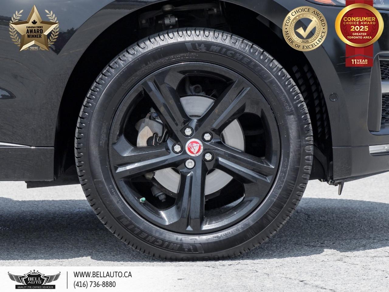 2018 Jaguar F-PACE R-Sport | 20"GLOSS BLACK WHEELS | PANORAMIC ROOF | MERIDIAN SOUND | POWER & MEMORY SEATS | BACKUPCAM Toronto ON