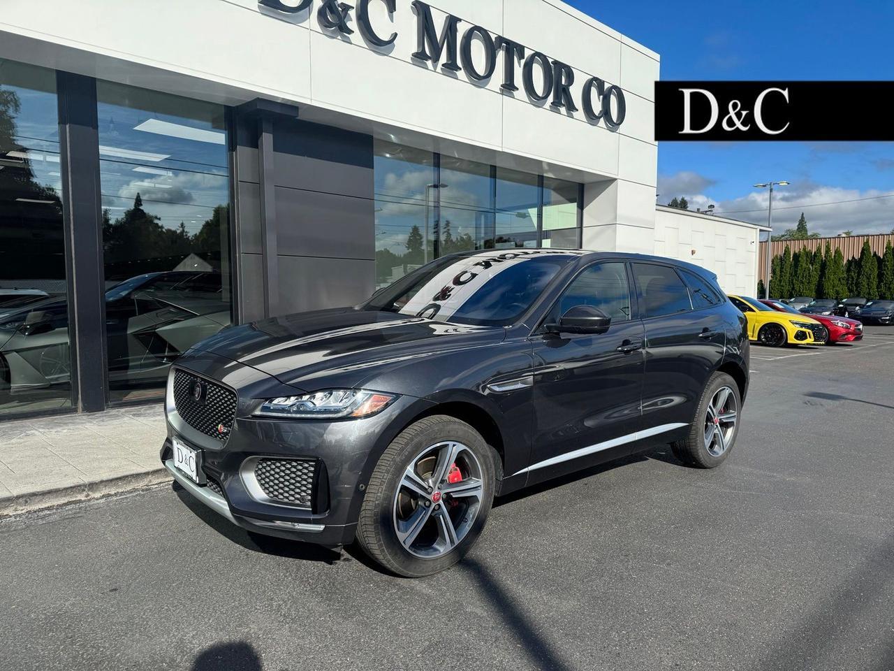 2018 Jaguar F-PACE S AWD Technology Pkg Driver Assistance Pkg