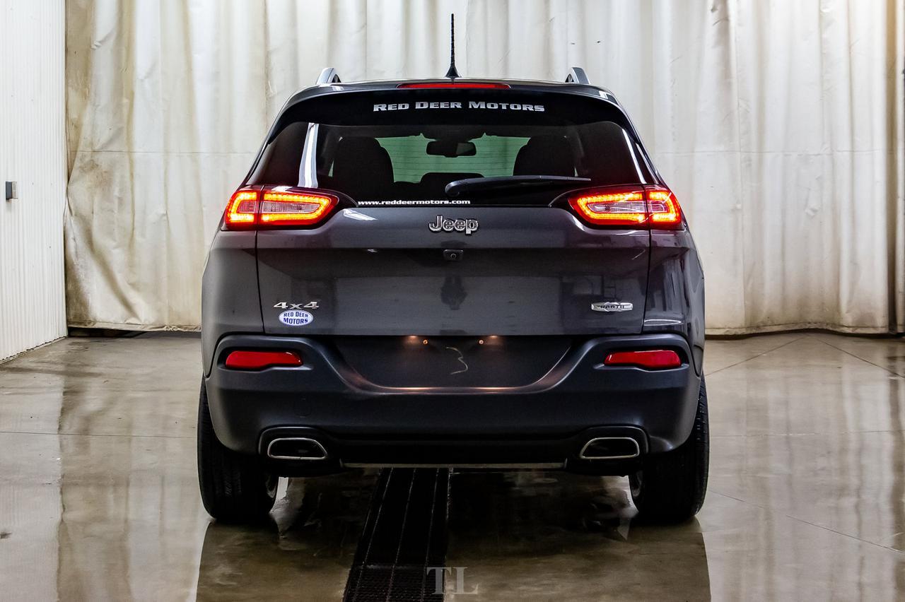 2018 Jeep Cherokee 4x4 North BCam Nav Red Deer AB
