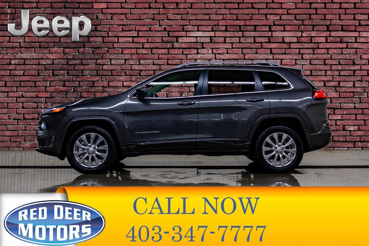 2018 Jeep Cherokee 4x4 Overland Leather Roof Nav