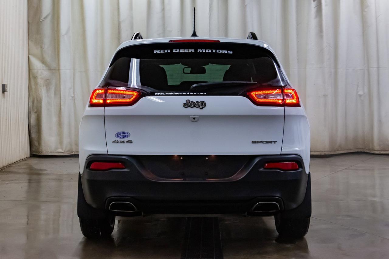 2018 Jeep Cherokee 4x4 Sport BCam Red Deer AB