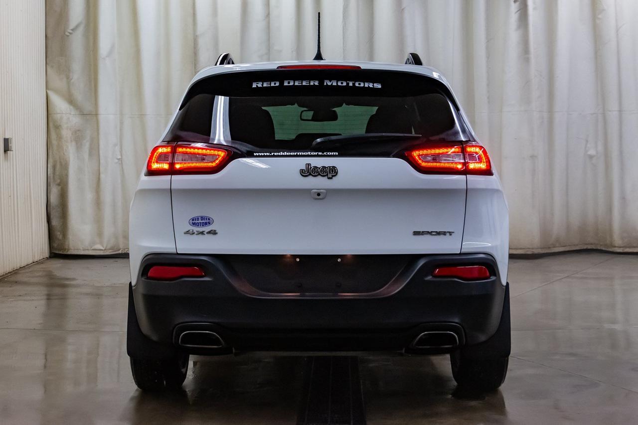 2018 Jeep Cherokee 4x4 Sport BCam Red Deer AB