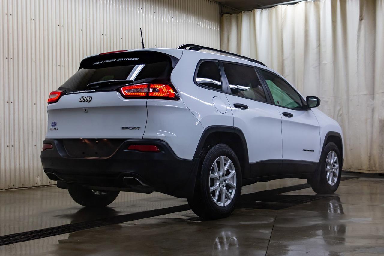 2018 Jeep Cherokee 4x4 Sport BCam Red Deer AB