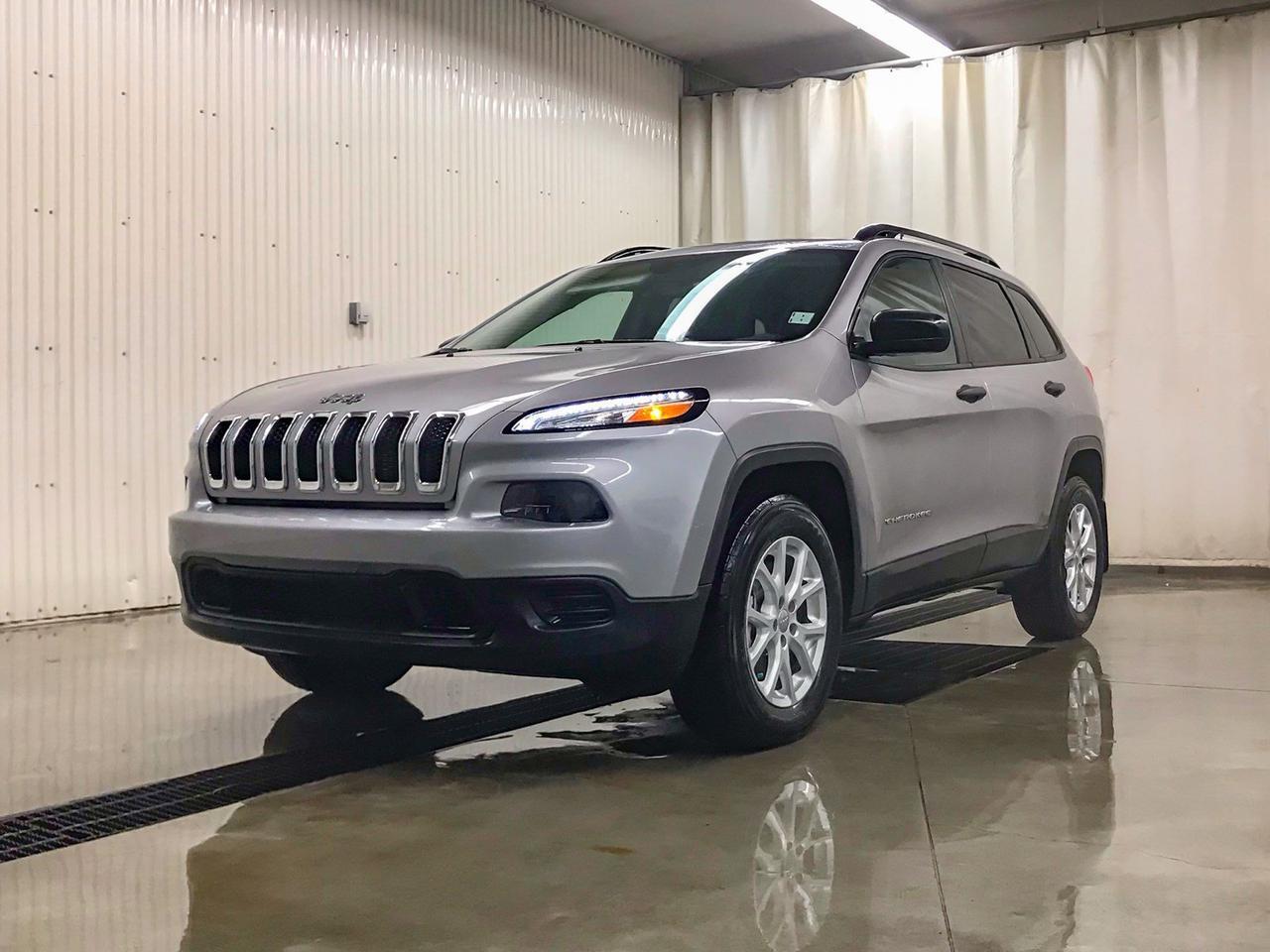 2018 Jeep Cherokee 4x4 Sport Red Deer AB