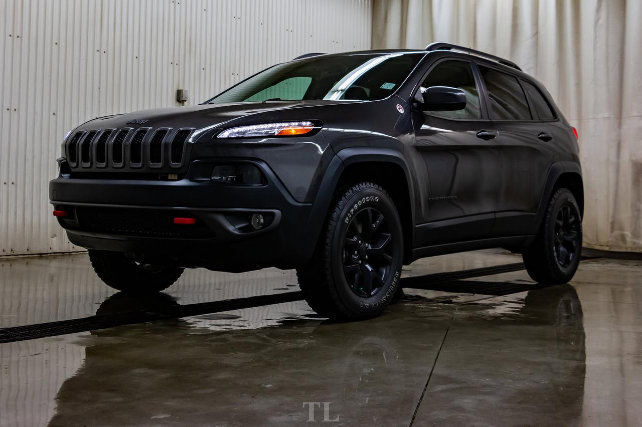 2018 Jeep Cherokee 4x4 Trailhawk Leather BCam Red Deer AB