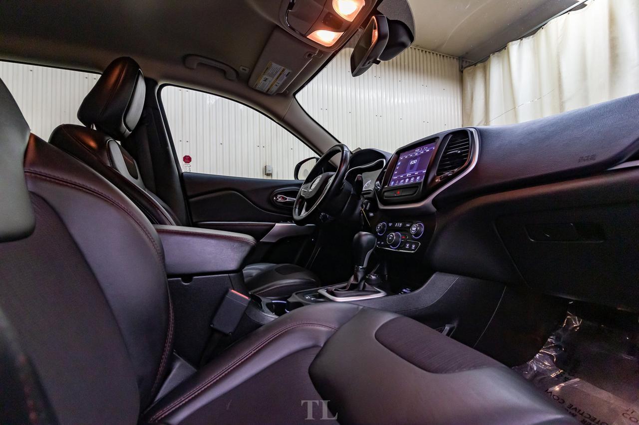 2018 Jeep Cherokee 4x4 Trailhawk Leather BCam Red Deer AB