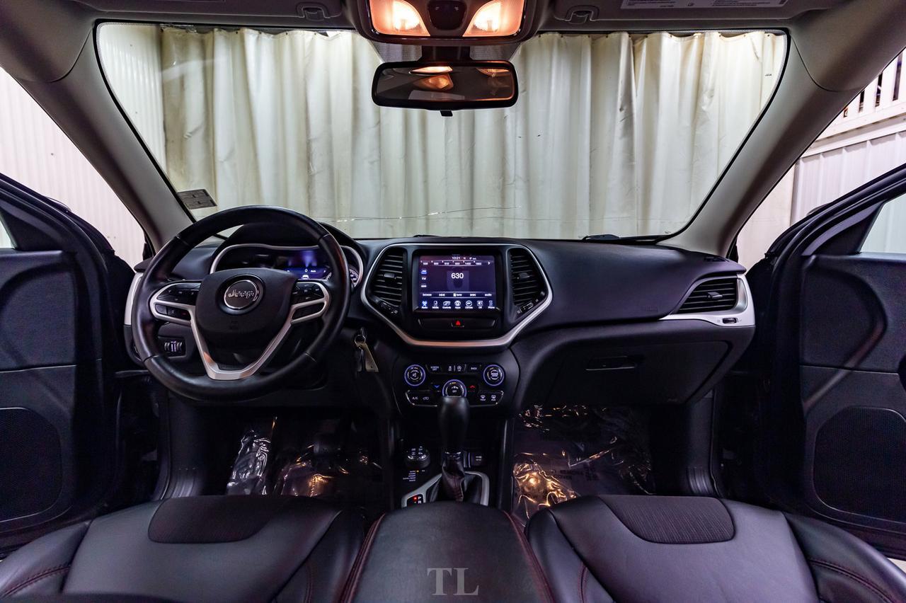 2018 Jeep Cherokee 4x4 Trailhawk Leather BCam Red Deer AB