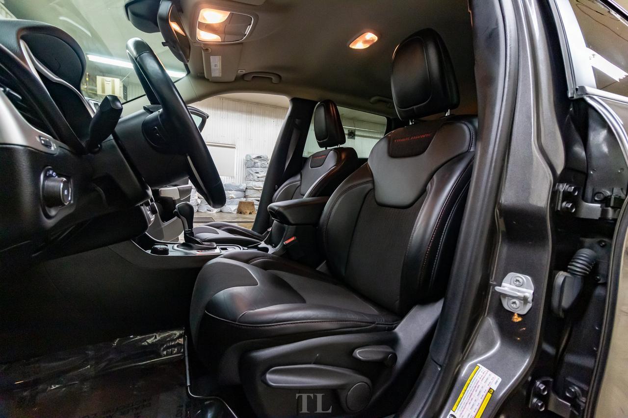 2018 Jeep Cherokee 4x4 Trailhawk Leather BCam Red Deer AB