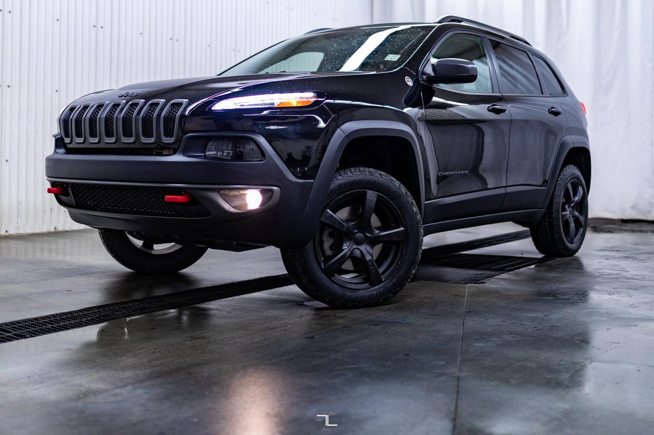 2018 Jeep Cherokee 4x4 Trailhawk Leather Nav BCam Red Deer AB