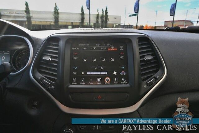 2018 Jeep Cherokee Latitude Plus / 4X4 / Cold Weather Pkg / Comfort & Convenience Pkg / Auto Start / Power & Heated Seats / Heated Steering Wheel / Bluetooth / Aux & USB Input / Back Up Cam / Power Liftgate / Tow Pkg Anchorage AK 2018 Jeep Cherokee Latitude Plus / 4X4 / Cold Weather Pkg / Comfort & Convenience Pkg / Auto Start / Power & Heated Seats / Heated Steering Wheel / Bluetooth / Aux & USB Input / Back Up Cam / Power Liftgate / Tow Pkg Anchorage AK