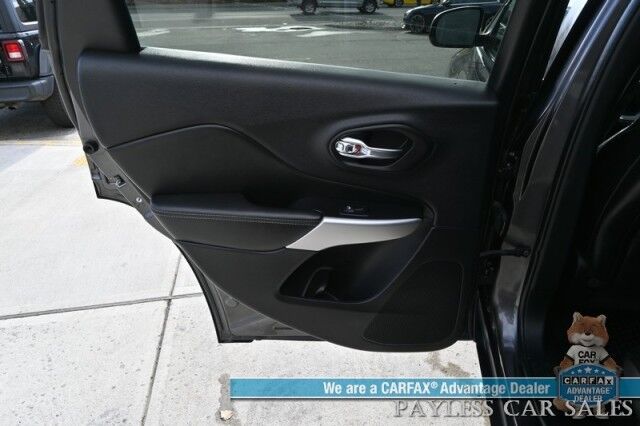 2018 Jeep Cherokee Latitude Plus / 4X4 / Cold Weather Pkg / Comfort & Convenience Pkg / Auto Start / Power & Heated Seats / Heated Steering Wheel / Bluetooth / Aux & USB Input / Back Up Cam / Power Liftgate / Tow Pkg Anchorage AK 2018 Jeep Cherokee Latitude Plus / 4X4 / Cold Weather Pkg / Comfort & Convenience Pkg / Auto Start / Power & Heated Seats / Heated Steering Wheel / Bluetooth / Aux & USB Input / Back Up Cam / Power Liftgate / Tow Pkg Anchorage AK