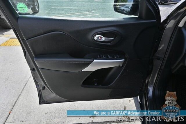 2018 Jeep Cherokee Latitude Plus / 4X4 / Cold Weather Pkg / Comfort & Convenience Pkg / Auto Start / Power & Heated Seats / Heated Steering Wheel / Bluetooth / Aux & USB Input / Back Up Cam / Power Liftgate / Tow Pkg Anchorage AK 2018 Jeep Cherokee Latitude Plus / 4X4 / Cold Weather Pkg / Comfort & Convenience Pkg / Auto Start / Power & Heated Seats / Heated Steering Wheel / Bluetooth / Aux & USB Input / Back Up Cam / Power Liftgate / Tow Pkg Anchorage AK