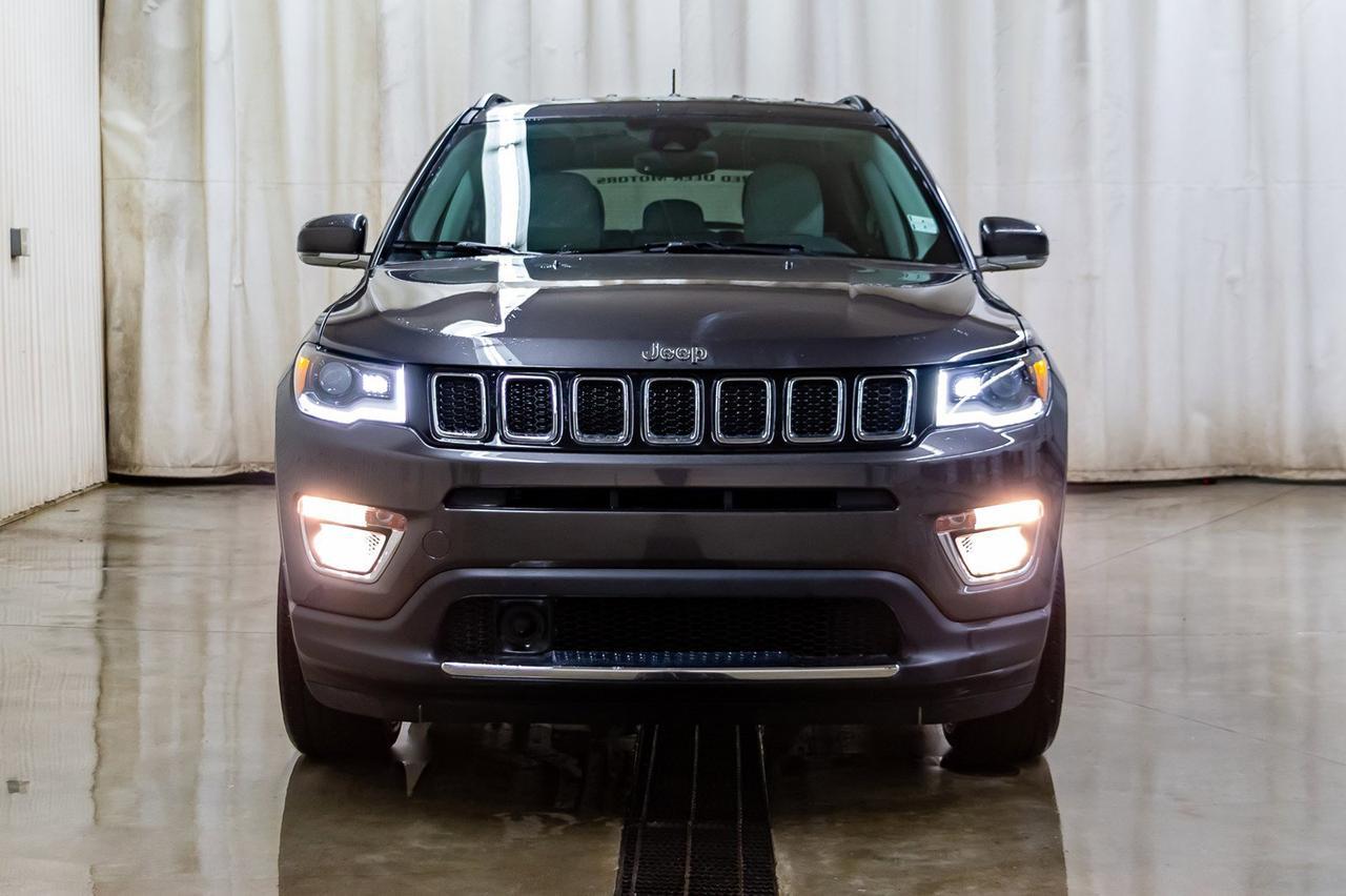 2018 Jeep Compass 4x4 Limited Leather Nav BCam Red Deer AB
