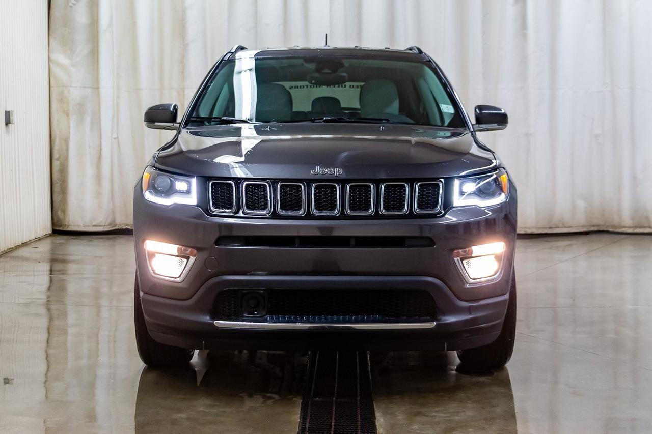 2018 Jeep Compass 4x4 Limited Leather Nav BCam Red Deer AB