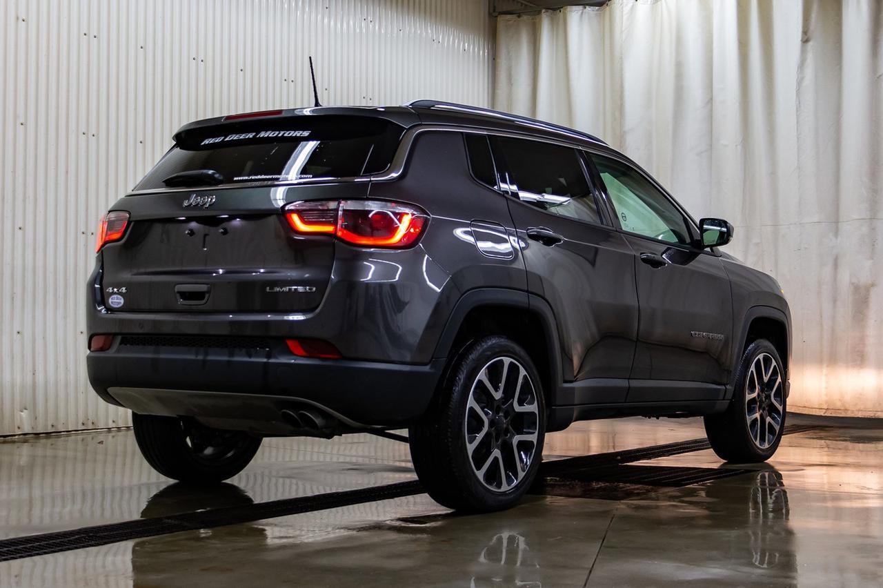 2018 Jeep Compass 4x4 Limited Leather Nav BCam Red Deer AB