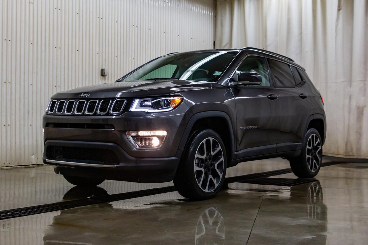 2018 Jeep Compass 4x4 Limited Leather Nav BCam Red Deer AB