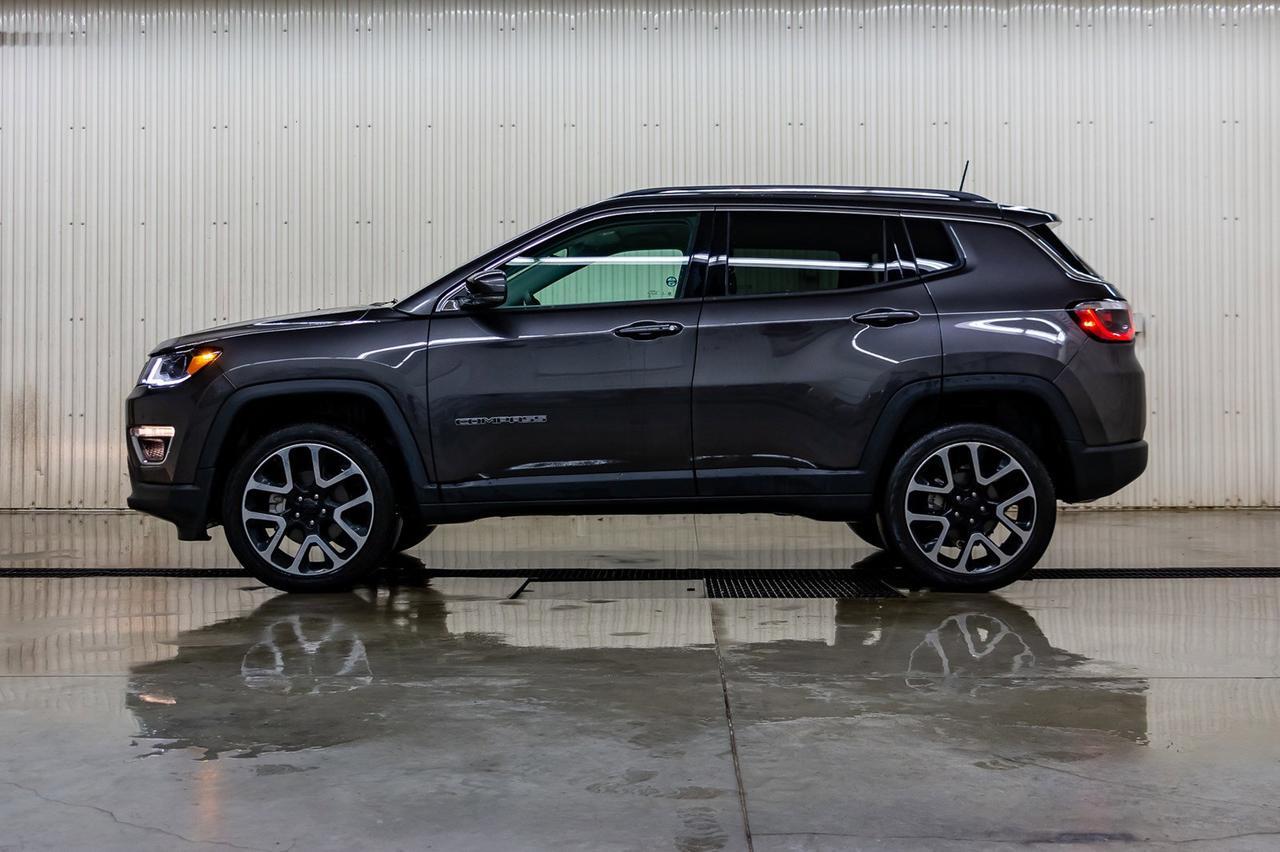 2018 Jeep Compass 4x4 Limited Leather Nav BCam Red Deer AB