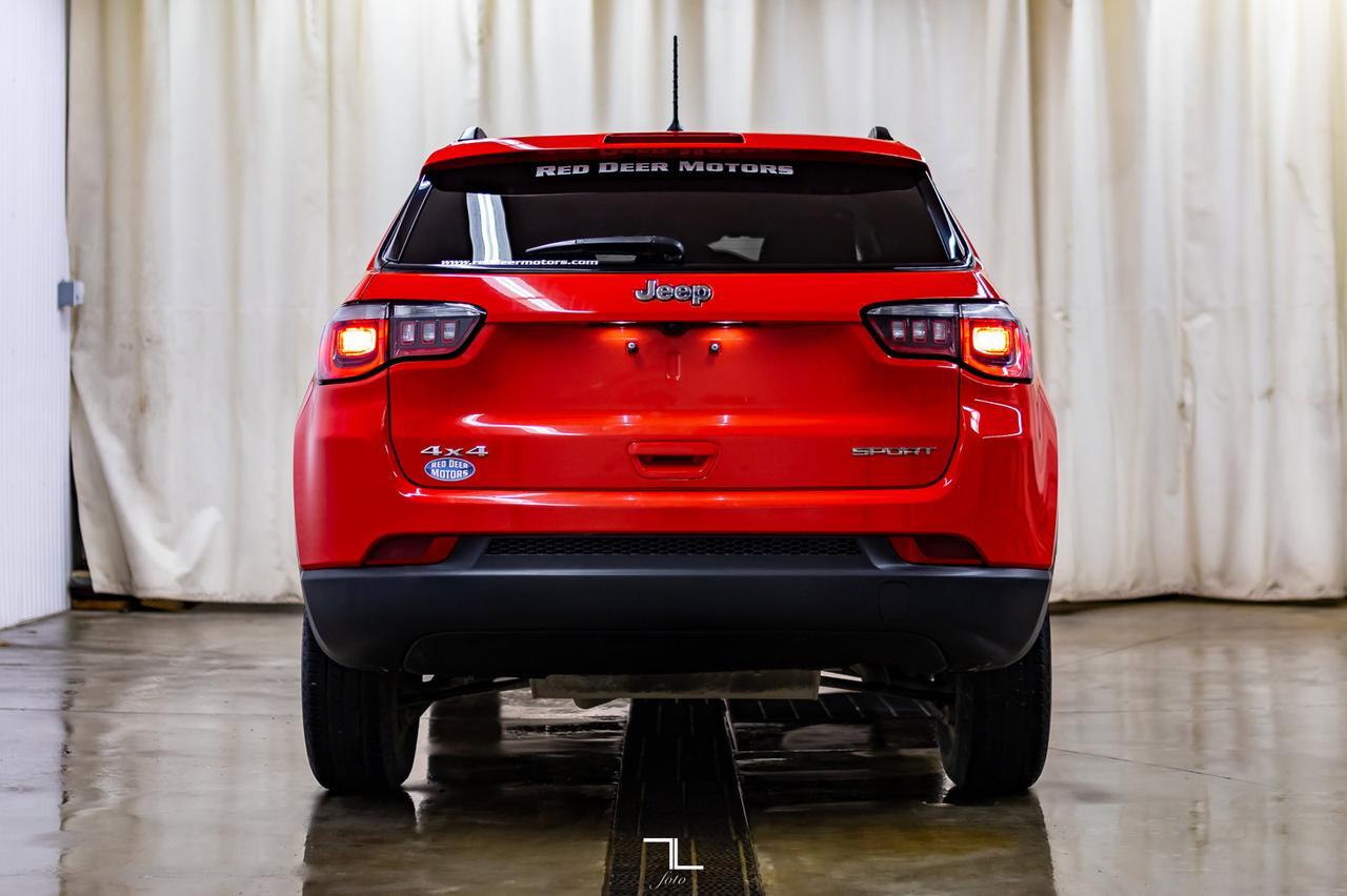 2018 Jeep Compass 4x4 Sport BCam HSeats Red Deer AB