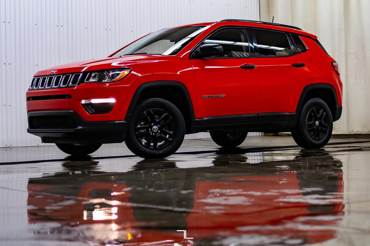 2018 Jeep Compass 4x4 Sport BCam HSeats Red Deer AB