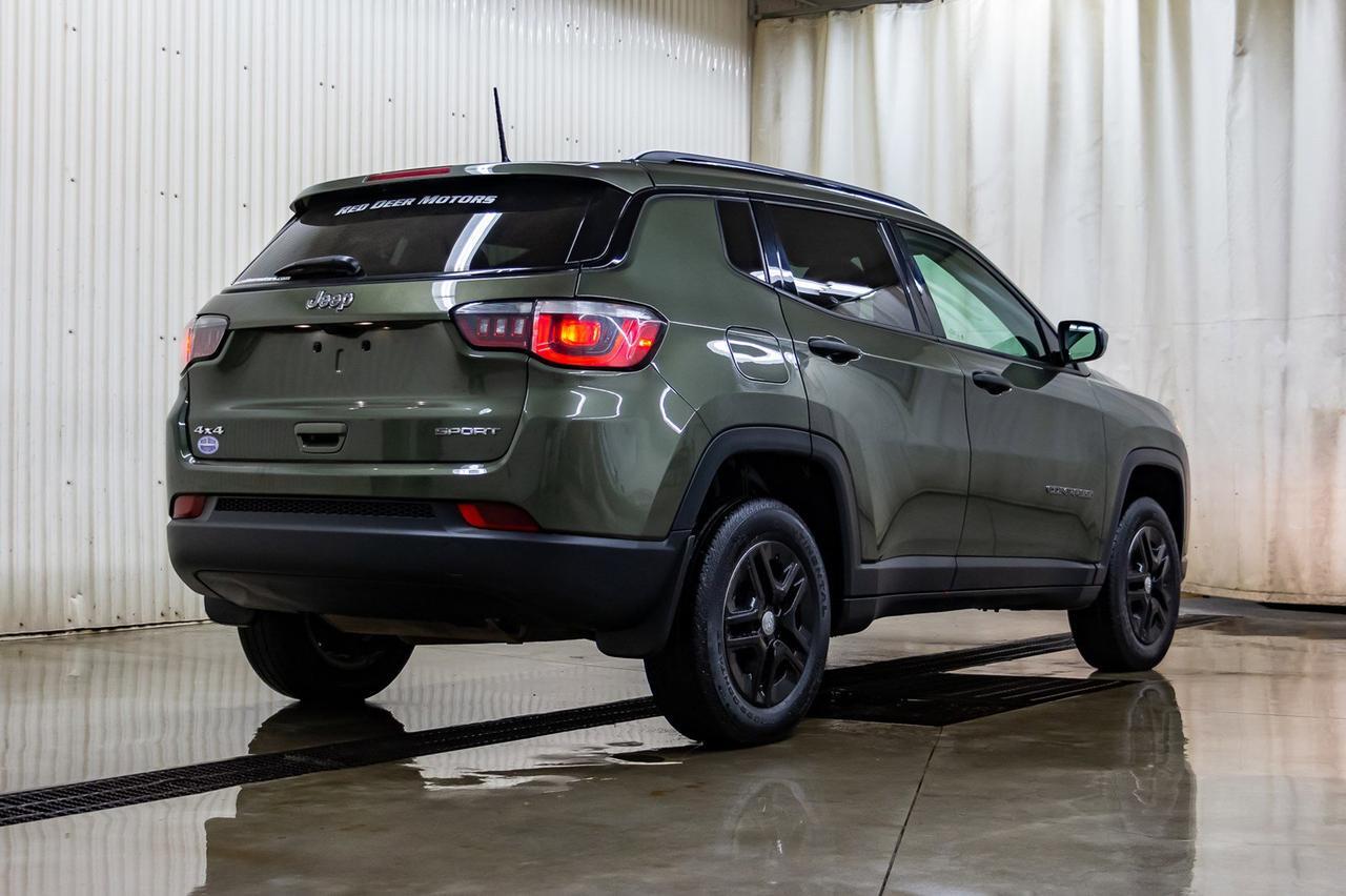 2018 Jeep Compass 4x4 Sport BCam Remote Start Red Deer AB