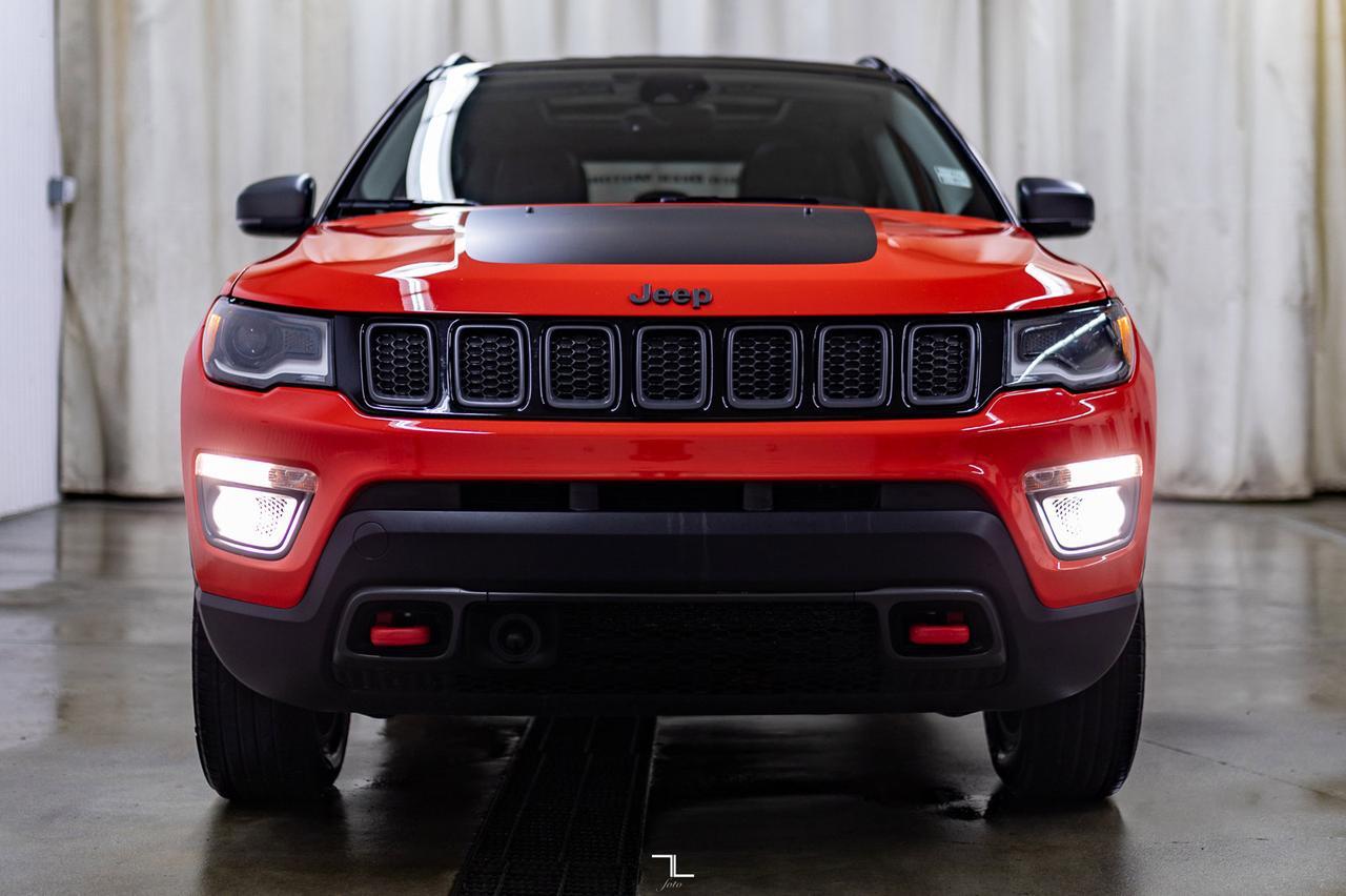 2018 Jeep Compass 4x4 Trailhawk Leather Roof Nav BCam Red Deer AB