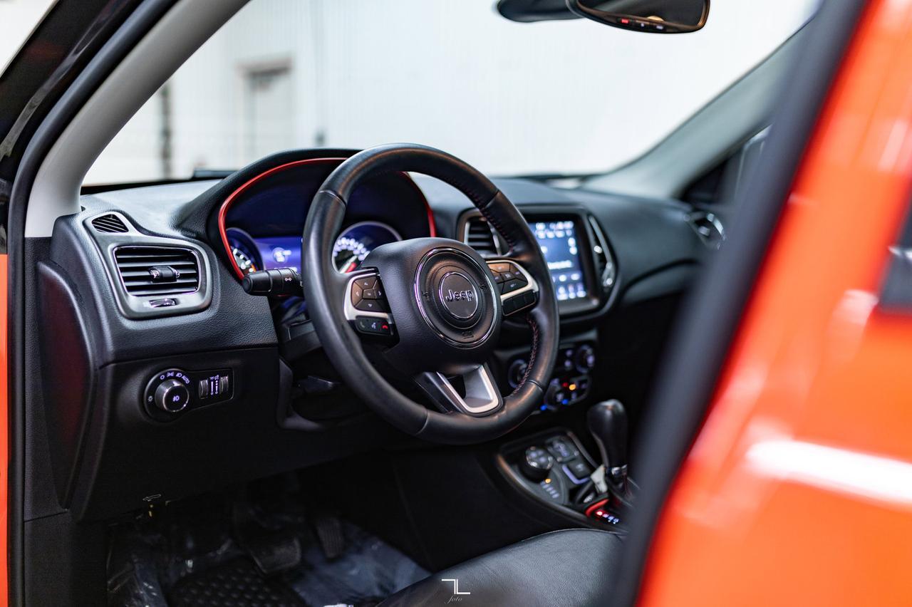 2018 Jeep Compass 4x4 Trailhawk Leather Roof Nav BCam Red Deer AB