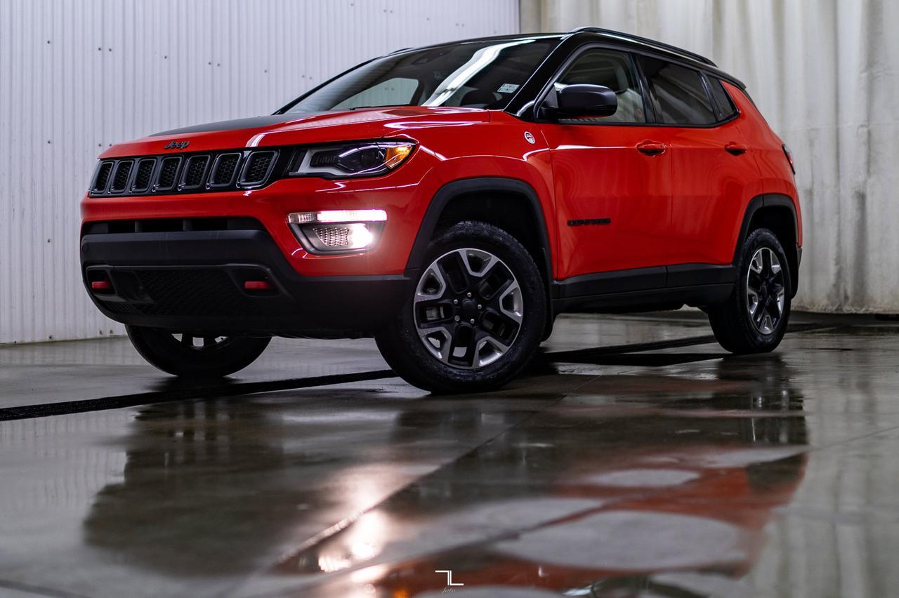2018 Jeep Compass 4x4 Trailhawk Leather Roof Nav BCam Red Deer AB