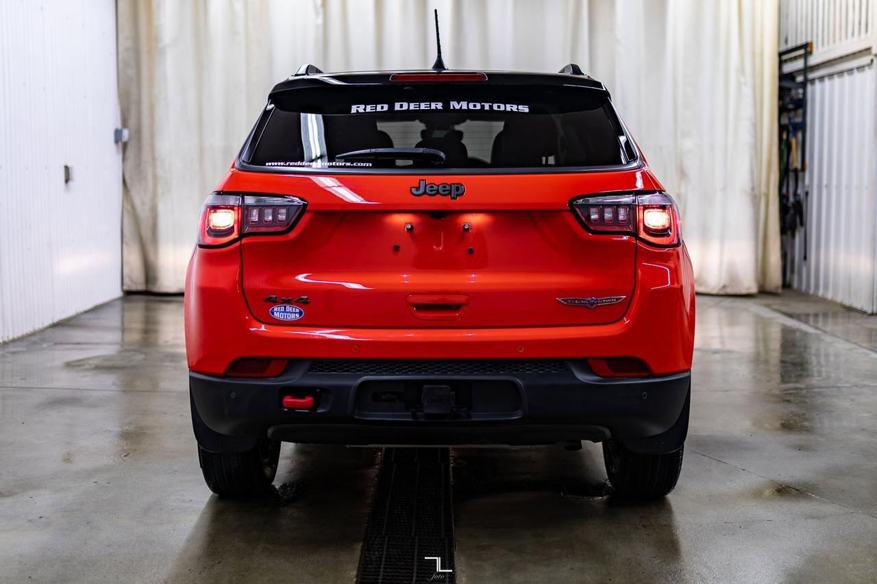 2018 Jeep Compass 4x4 Trailhawk Leather Roof Nav BCam Red Deer AB