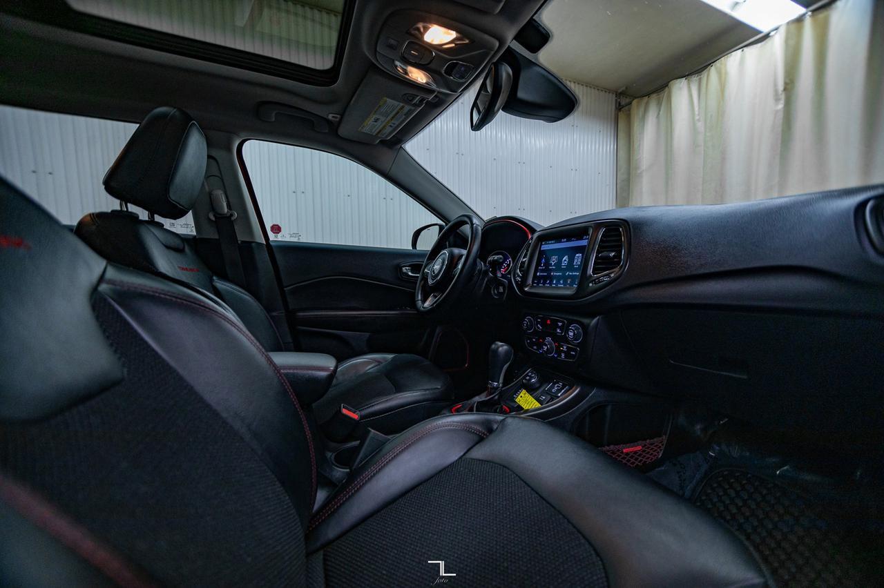 2018 Jeep Compass 4x4 Trailhawk Leather Roof Nav BCam Red Deer AB