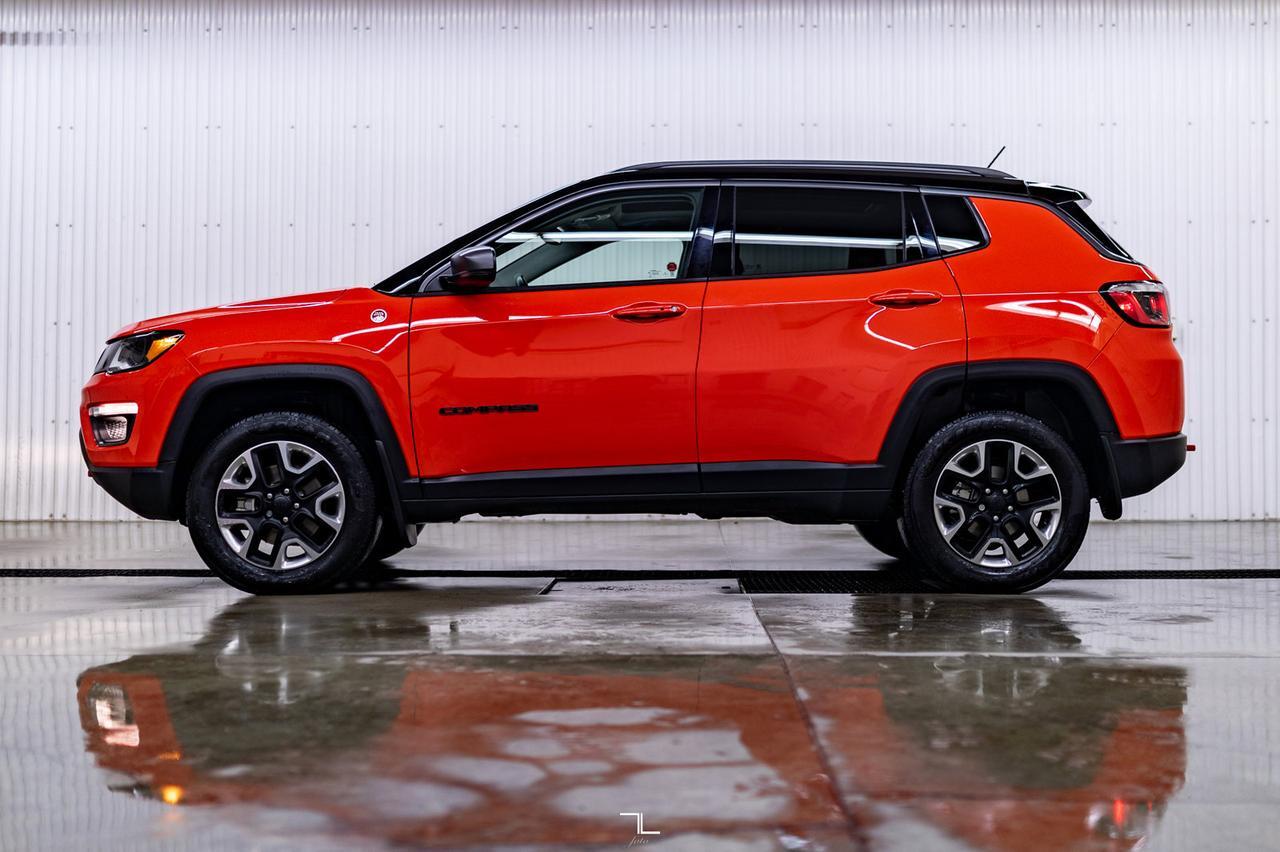 2018 Jeep Compass 4x4 Trailhawk Leather Roof Nav BCam Red Deer AB