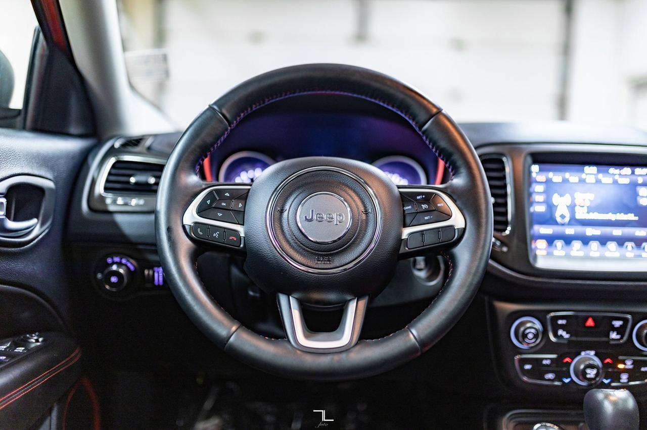 2018 Jeep Compass 4x4 Trailhawk Leather Roof Nav BCam Red Deer AB